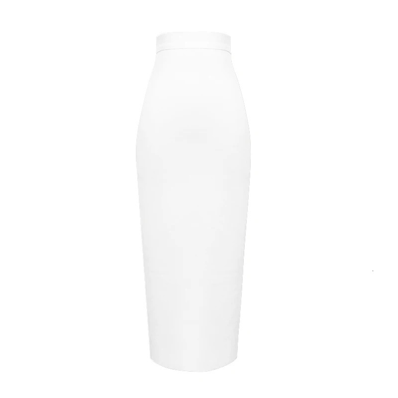 78CM Length High Waist Bandage Skirt Women Elegant High Waist Midi Calf Long Pencil Skirts Office Ladies Formal Party Dress 251028