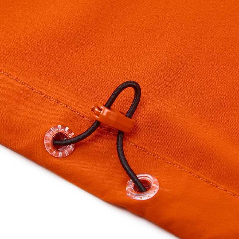 LNGXO Mens Womens Hiking Rain Coat Sun Protective Camping Trekking Waterproof Jacket Unisex Stretch TwoWay Zipper Windbreaker J251029