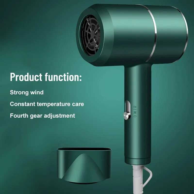 New Portable Hair Wrap HighPower Anion Salon Electric Hair Dryer Quick Drying Household Salon Fast Dry Multifunction Appliance W251029