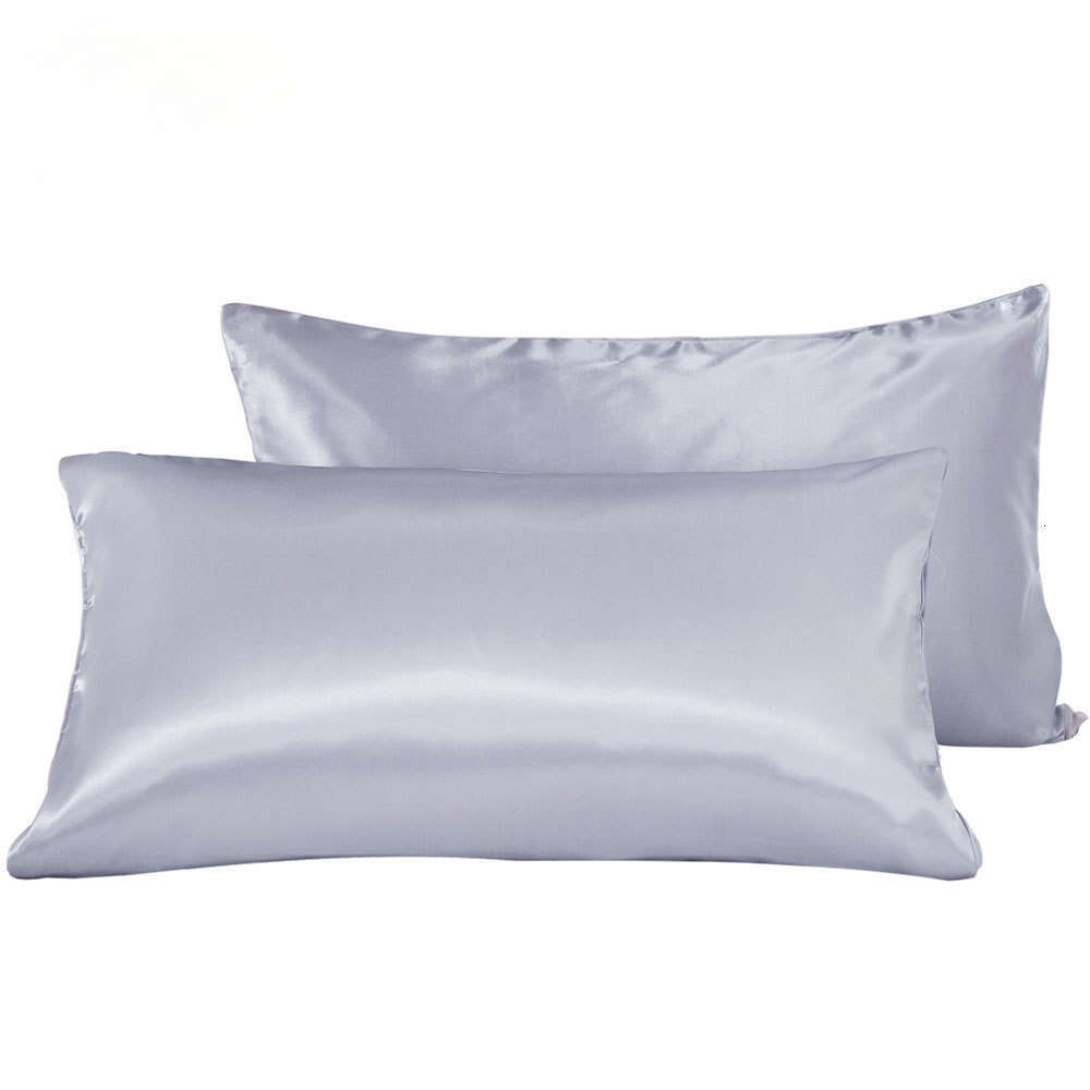 Home Goods Faux Silk Double Pillowcases Lightweight, smooth, and moisture-absorbing