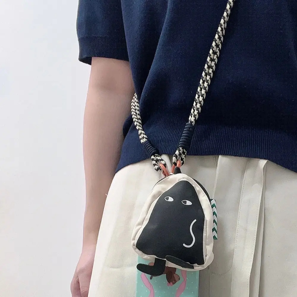 Korea Cute Cartoon Funny Coin Purse Wallet Phone Short Lanyard Strap Phone Bracelet AntiLost Lanyard Jewelry Woman 251029