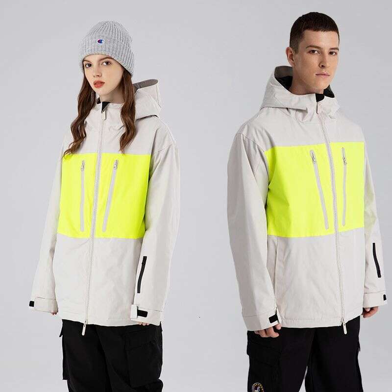 New Women's Top Men's Ski Jacket Windproof Warm Double Board Breathable Snowboard Snow Suit