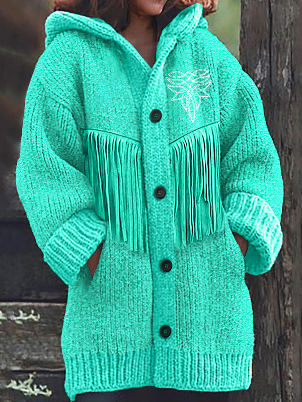 Designer hot selling retro ethnic style D-printed women's new casual sportswear cape