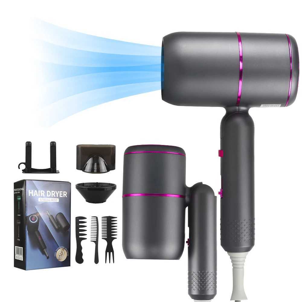 Professional Salon Light Weight Low Noise Hair Blow Dryer Set Secador De Cabelo Foldable New Arrival Hair Dryer Machine W251029