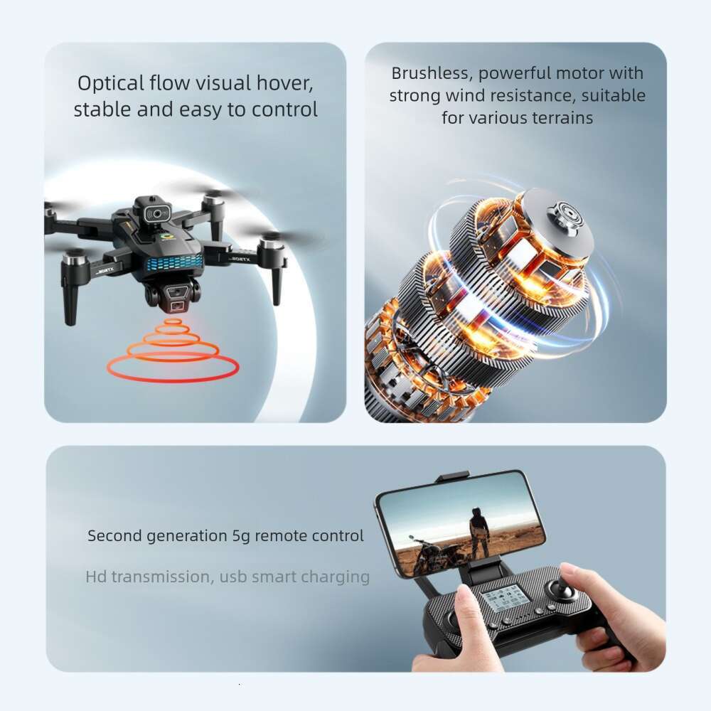 XT GPS Positioning Brushless Motor HD Dual Camera Aerial Photography Obstacle Avoidance Remote Control Aircraft Drone