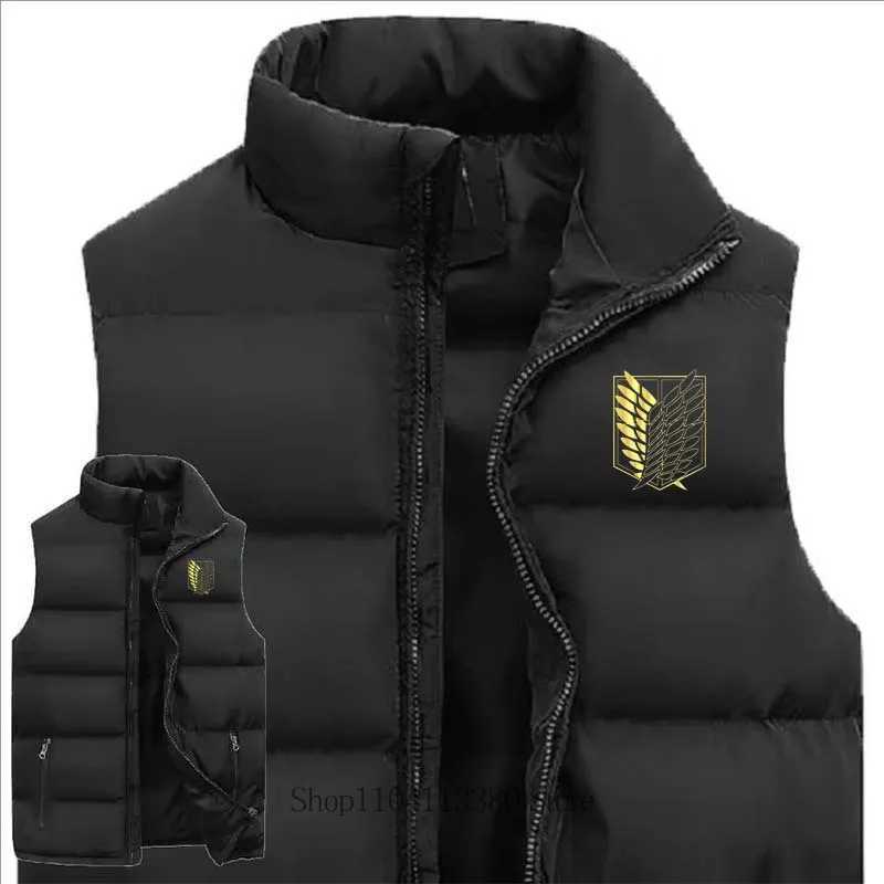 Men Casual Harajuku Sports Jacket Vest Autumn Winter Men Fashion Warm Comfortable Sleeveless Mandarin Collar Jacket Vest Coat W251029