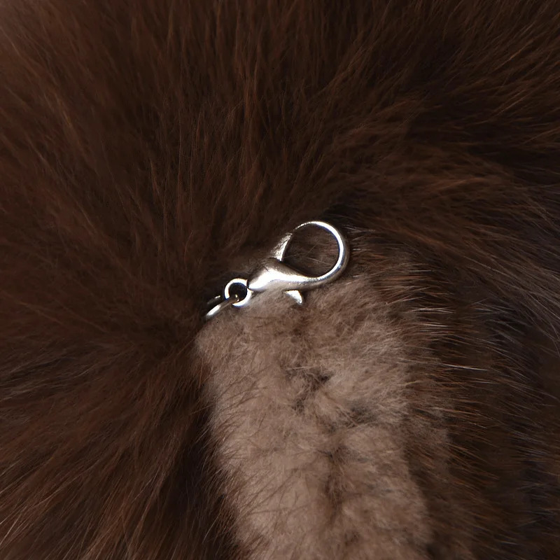 Women Natural Mink Fur Mittens Fox Fur Trimming Real Mink Fur Gloves Ladies Fur Elastic Hand Made Drop 251029
