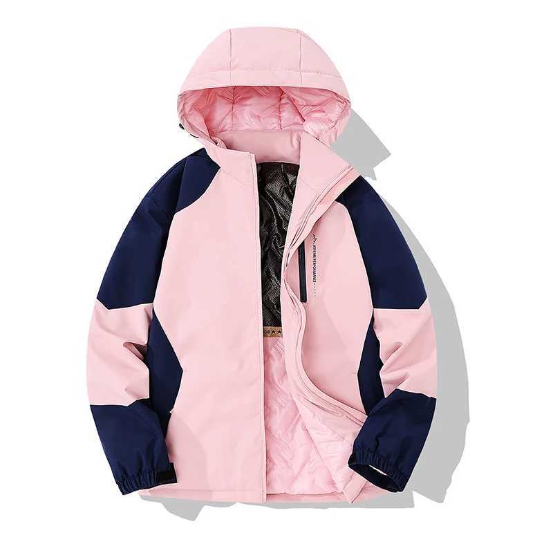 Outdoor Hiking Camping Fashion Trend Couple Jacket Comfortable Versatile Highquality Windproof Breathable and Warm Jacket J251029