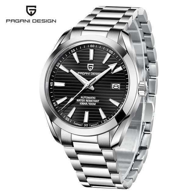pagani design new fashion casual stainless steel calendar mens automatic mechanical watch pd1688