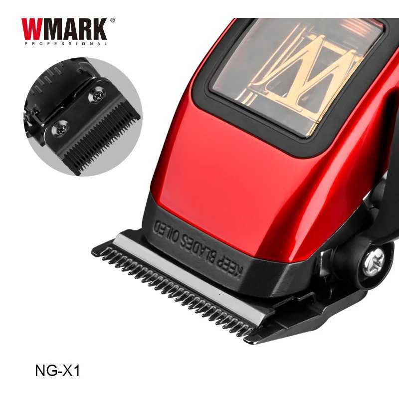 NewWMARK NGX1 SET Rechargeable Hair Clipper10000RPM Hair CuttingVECTOR MOTOR HAIR CLIPPER DLC Fade blade M251029