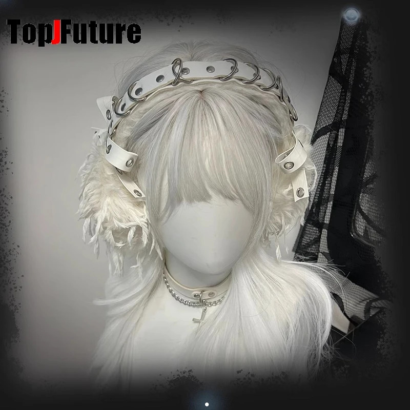 Gothic Lolita Earmuffs Punk Furry Ear Muff Earmuff Ear Warmer Gothic Steampunk Ear Protection Cycling Earbags 251029