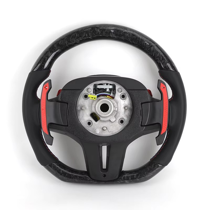 With M1 M2 Button Led M Sport Volant Lenkrad Forged Carbon Steering Wheel for BMW X3 G01 G20 G30 G31 G38 G82 G80 M3 G11 G22