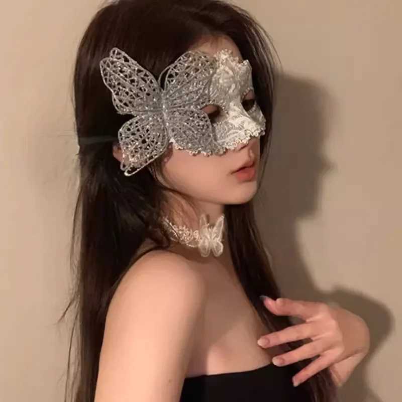 Butterfly Lace Sexy Black Mask Women Masquerade Mask Venetian Party Eye Mask Carnival Fancy Dress Costume Cosplay Party DecorW251029