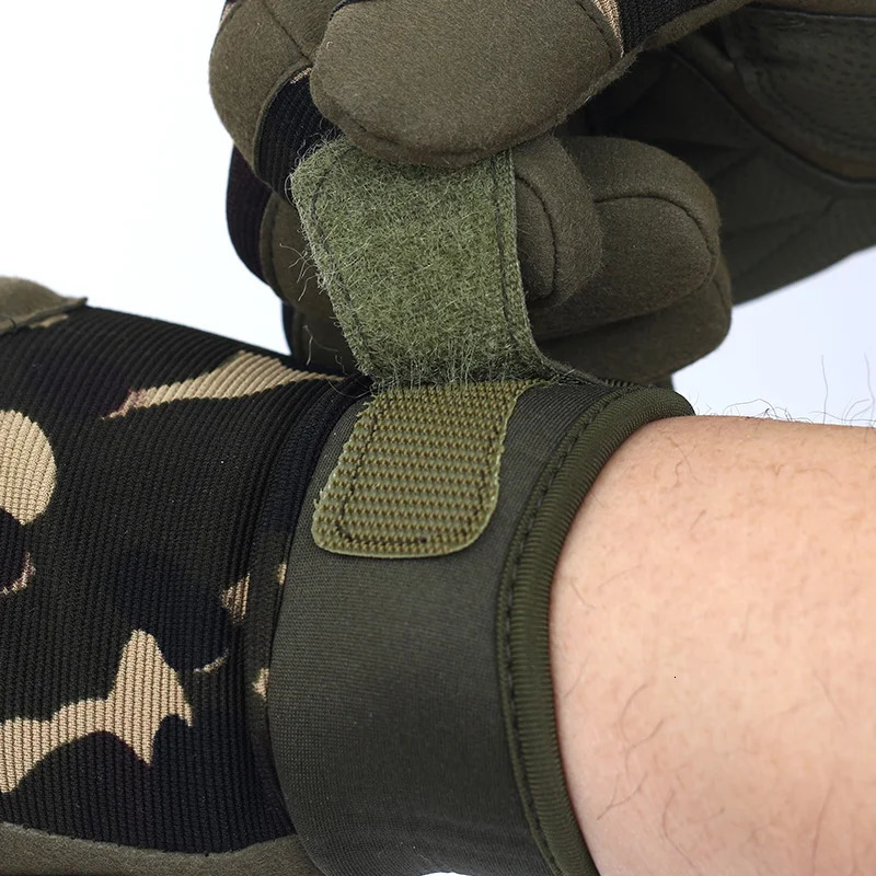 Gloves Men Outdoor Hunting Hiking Climbing Sports Antiskid Cycling Full Finger Mittens Women 251013