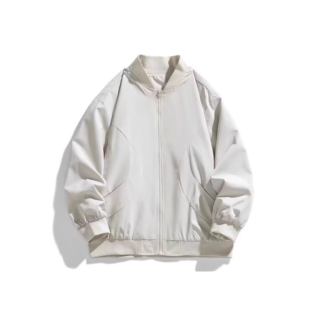 2025 Spring And Autumn Stylish Jacket For Men Ins High Street Trendy Brand Harajuku Style Korean Designer Jacket Version Trendy Casual Loose Jacket