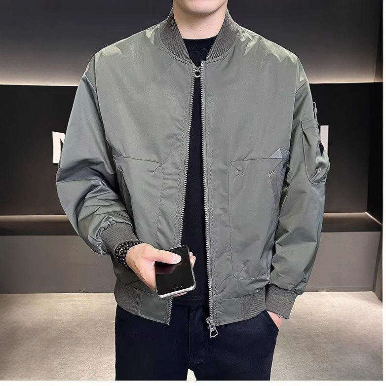 Men's Baseball Jacket Spring Autumn 2025 New High-end Trendy Brand Workwear Designer Jacket Top Men's Fashionable Jacket