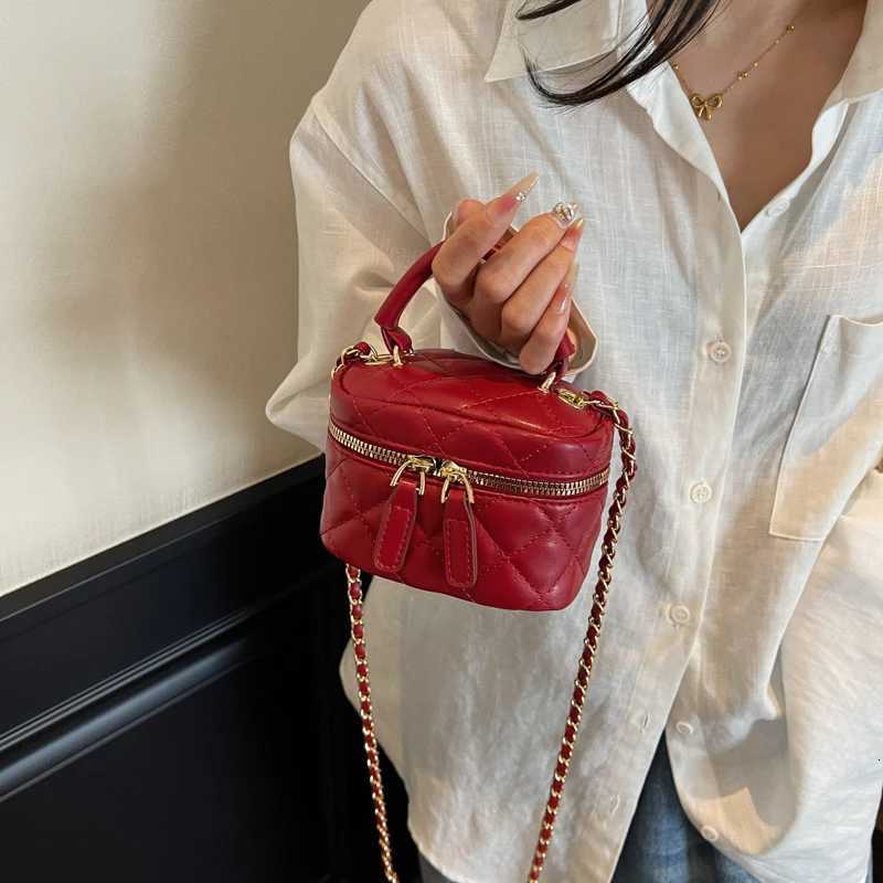 Fashion Mini Designer Handbag New Mini Quilted Chain Diamond Checkered Womens Crossbody Bag High Quality PU Womens Small Bag W251029