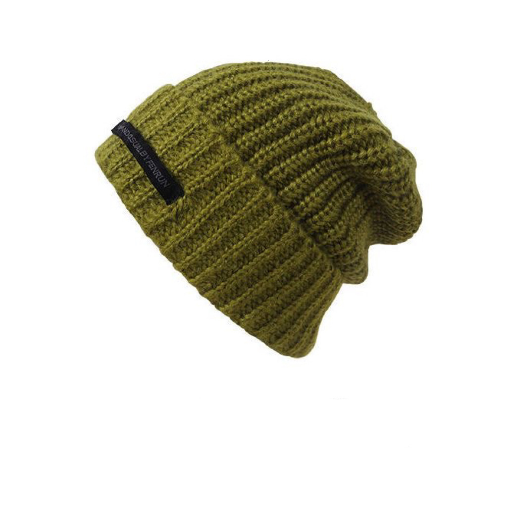 for Women Korean Style Autumn Winter Knitted Student Woolen Face Slimming Warm Pile Internet Celebrity Ear Protection Hat