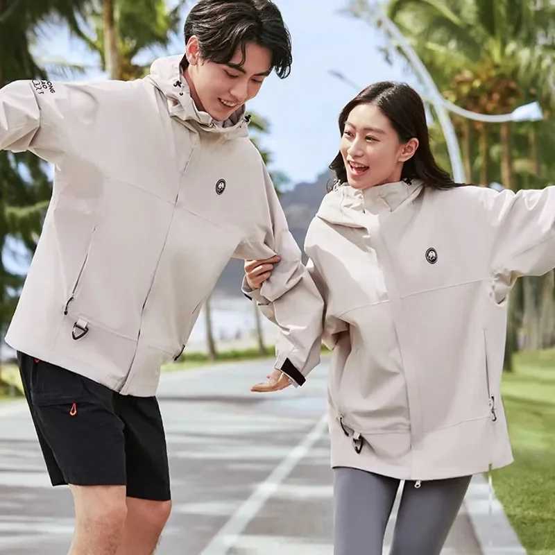 GOLDEN CAMEL Hiking Jackets Women Waterproof Hard Shell Singlelayer Jacket for Men Windproof Windbreakers Mountaineering Cloth J251029