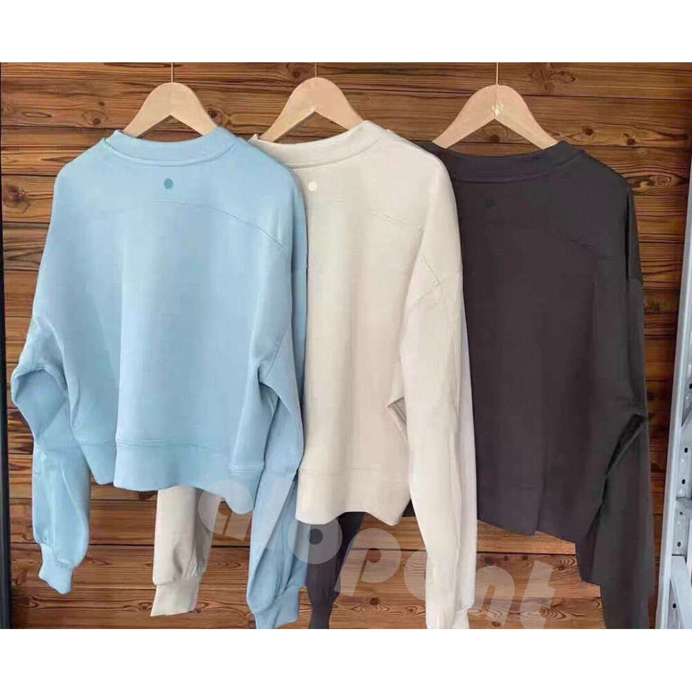 Women leggings Oversized Crew Neck luluity lemonism Sweatshirt Workout luluity lemonism set Top Yoga Gym luluity lemonism Shirt Long Sleeve Blouse shirt