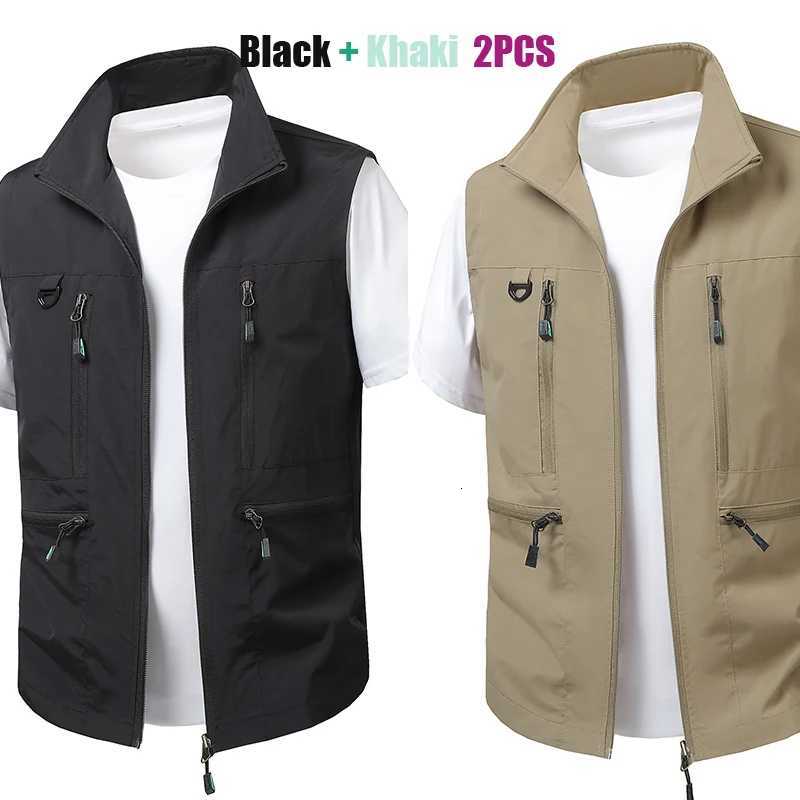 Mens Autumn Winter Fashionable Sports Casual Windproof Sleeveless Vest Comfortable Breathable Windproof Warm mens winter parka W251029
