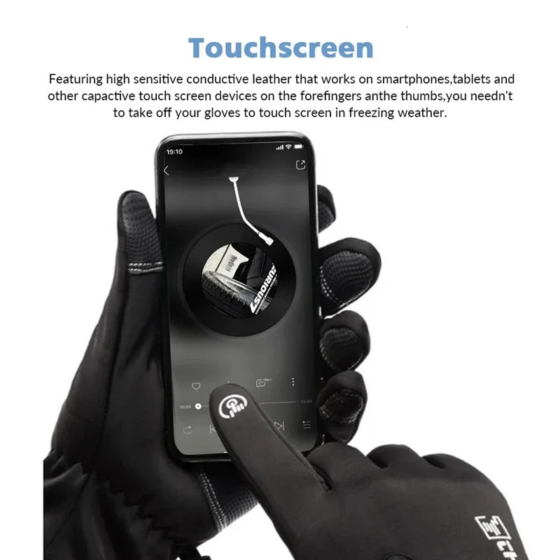 Winter Gloves Waterproof Thermal Touch Screen Windproof Warm Cold Weather Running Riding Sports Hiking Ski 251013