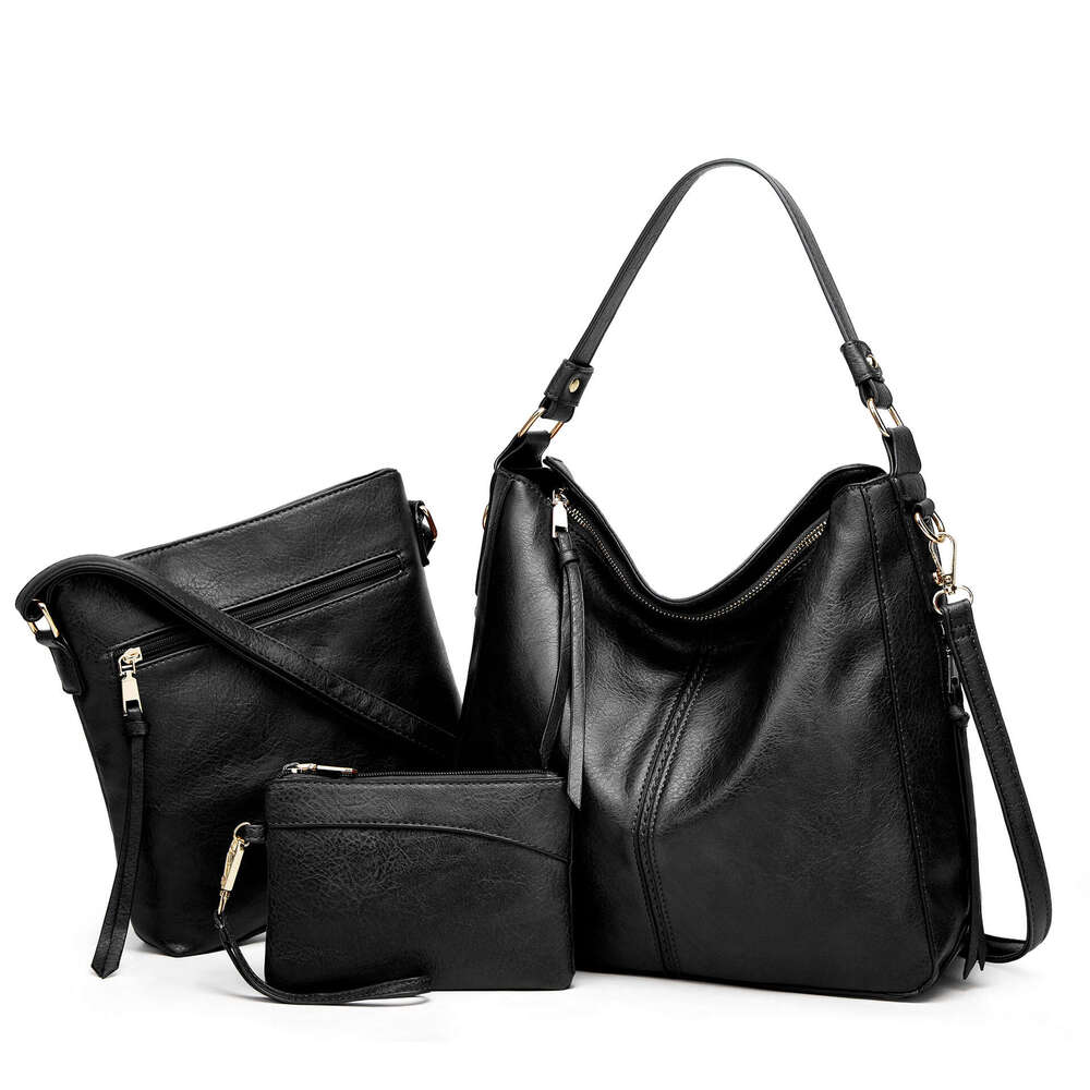 New Fashion Soft Leather Large Capacity Women's Tote Mother Bag