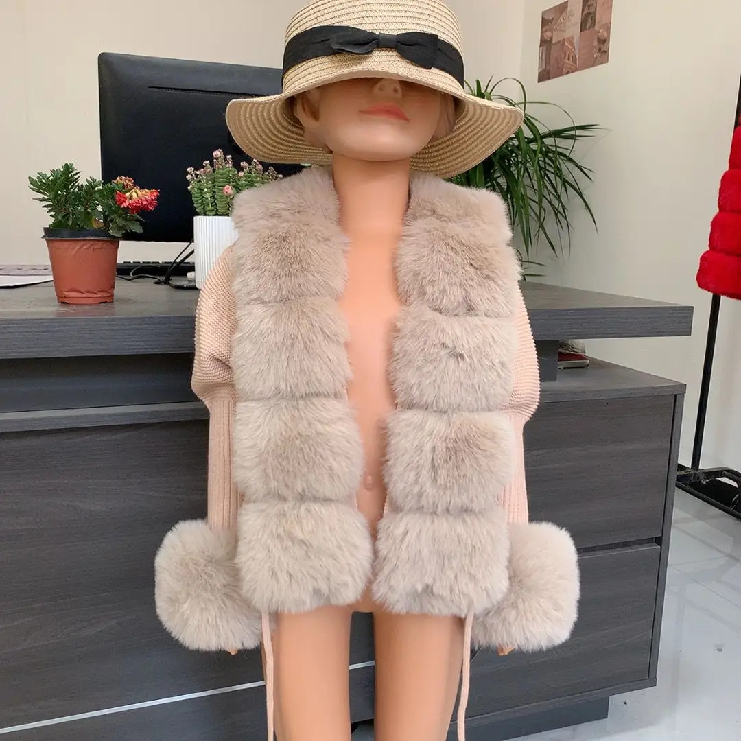 Childrens Fur Cardigan Girls AutumnWinter Fashion Faux Knitted Selling Fox 251028