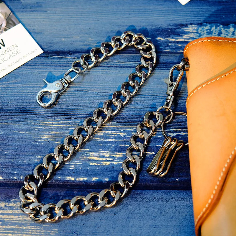 A Harajuku Style Street HipHop Jeans Wallet Chain with Personalized Punk Style Waist Chain for Men and Women Accessories 251021
