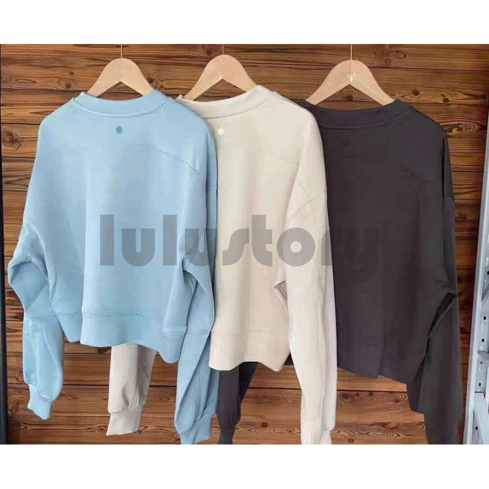Women leggings Oversized Crew Neck luluity lemonism Sweatshirt Workout luluity lemonism set Top Yoga Gym luluity lemonism Shirt Long Sleeve Blouse shirt