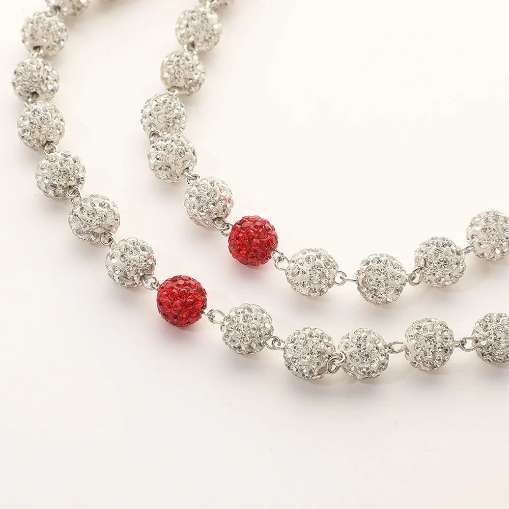 Harajuku Street Hip Hop Trousers Rhinestone Keychain Hipster Pant White Jeans Chain Wallet Belt Chain 251021