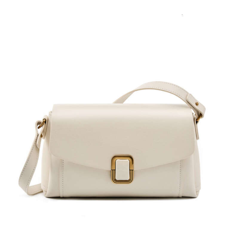 Melard Handheld Genuine Leather New Niche High-end Feel Single Shoulder Crossbody Women's Commuter Large Bag