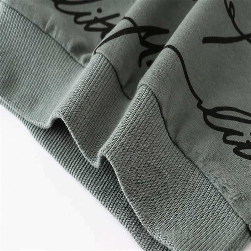 Jumping Meters Autumn Spring Kids Sweatshirts With Letters Print Boys Girls Cotton Clothes Hot Selling Toddler Shirts TopsT251030