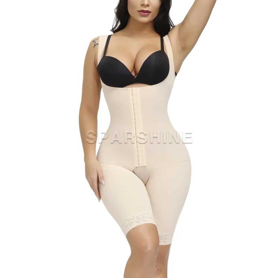 Fajas Women Full Body High Compression Abdomen Control Slimming Corset Waist Butt Lifter Flat Belly Body Shapewear L251030