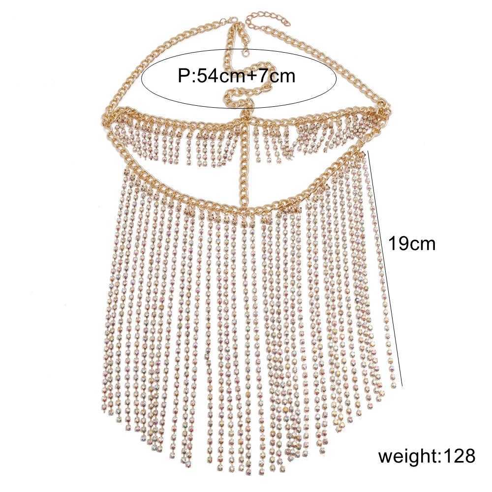 Indian Luxury Full Rhinestone Chain Fringe Bling Face Jewelry Women Prom Party Mask Chain Metal Headband Decoration Bridal VeilsW251029