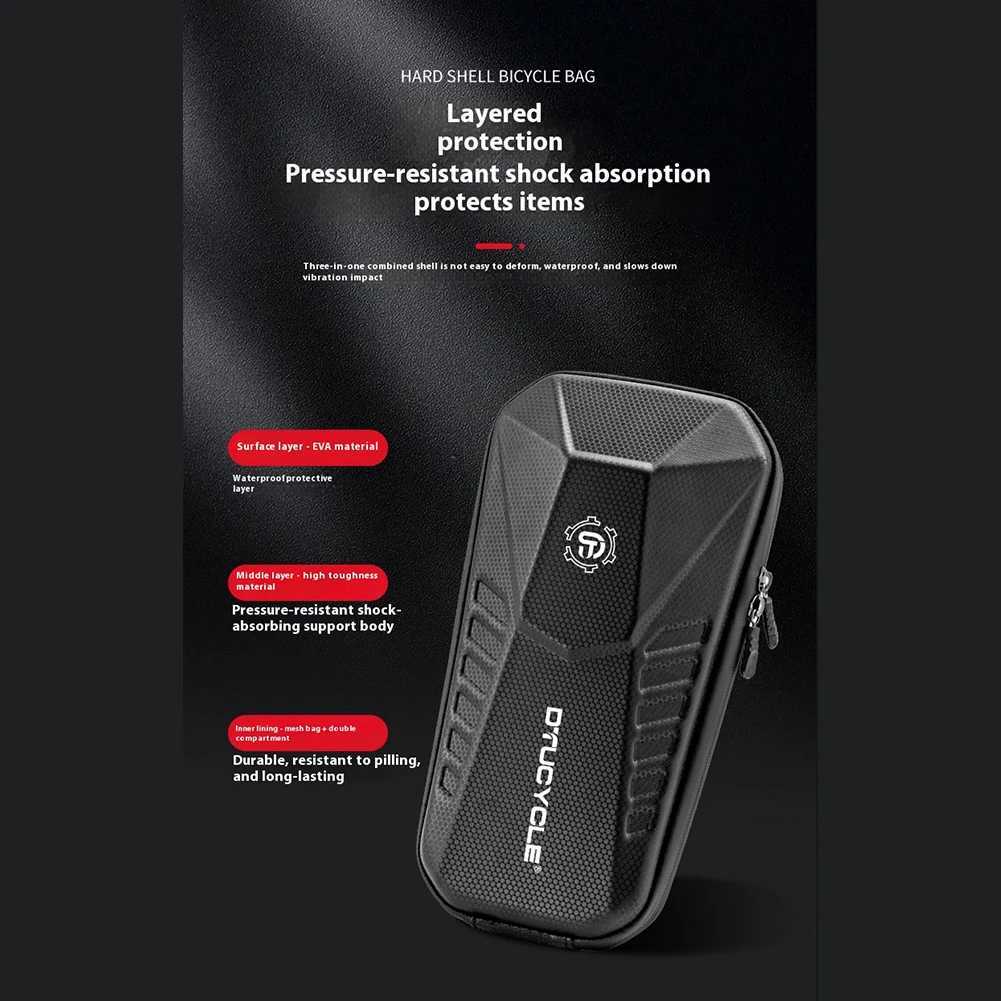 Electric Scooter Bag Storage Electric Bike Handlebar Bag Scooter Storage Bag with Large Capacity Waterproof Front Handlebar Bag H251029