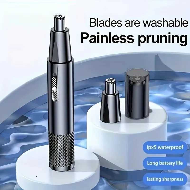 1pc Electric Nose Hair Trimmer Mens Nose And Ear Remover Automatic Washable Electric Shaving Tools USB Rechargeable M251030