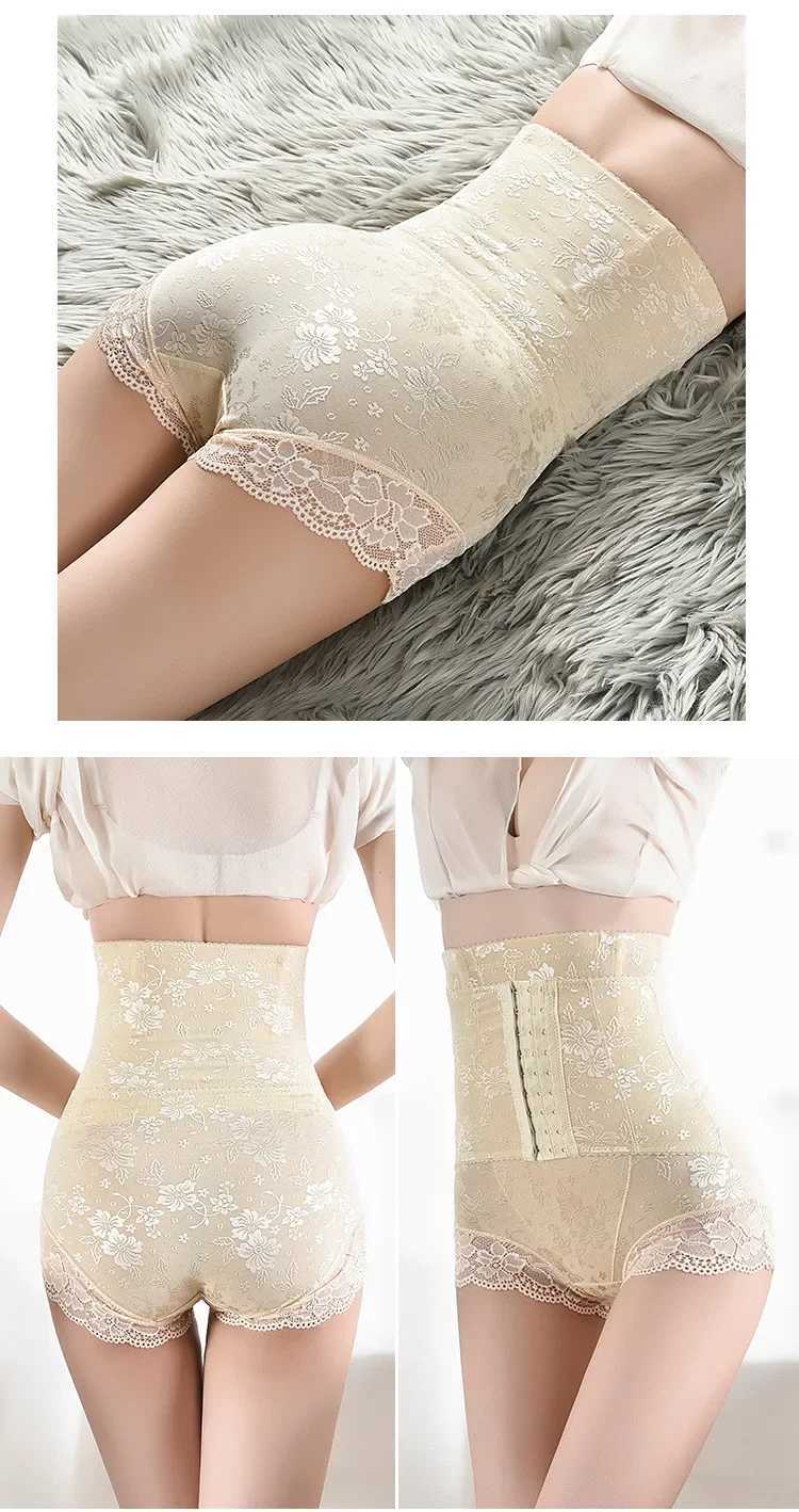 1 PCS Women Slimming Shpers Butt Lifter Shapewear High Waist Tummy Control Body Shaper Slimming Shorts Waist Panty L251030