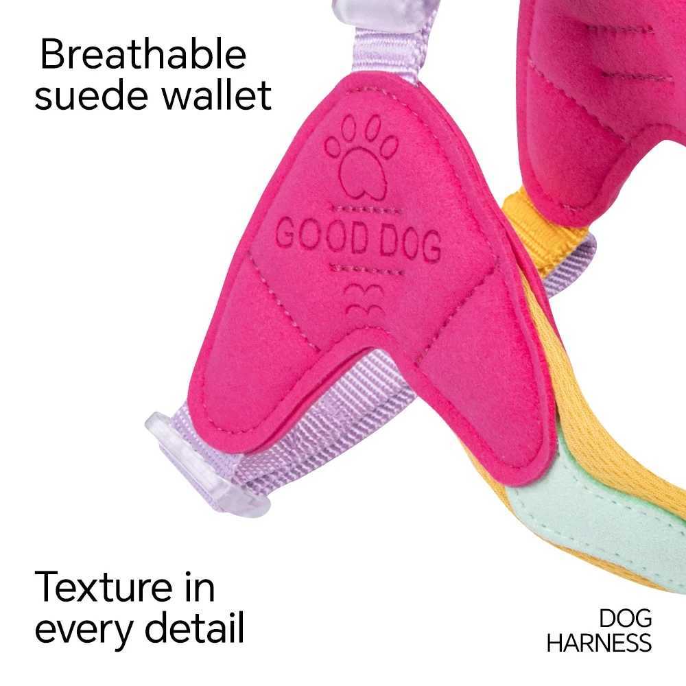No Pull Yshaped Dog Harness for Small Dogs Shiba Inu Corgi Puppy Chest Straps Macaron Color Matching Pet Outdoor Products J251129