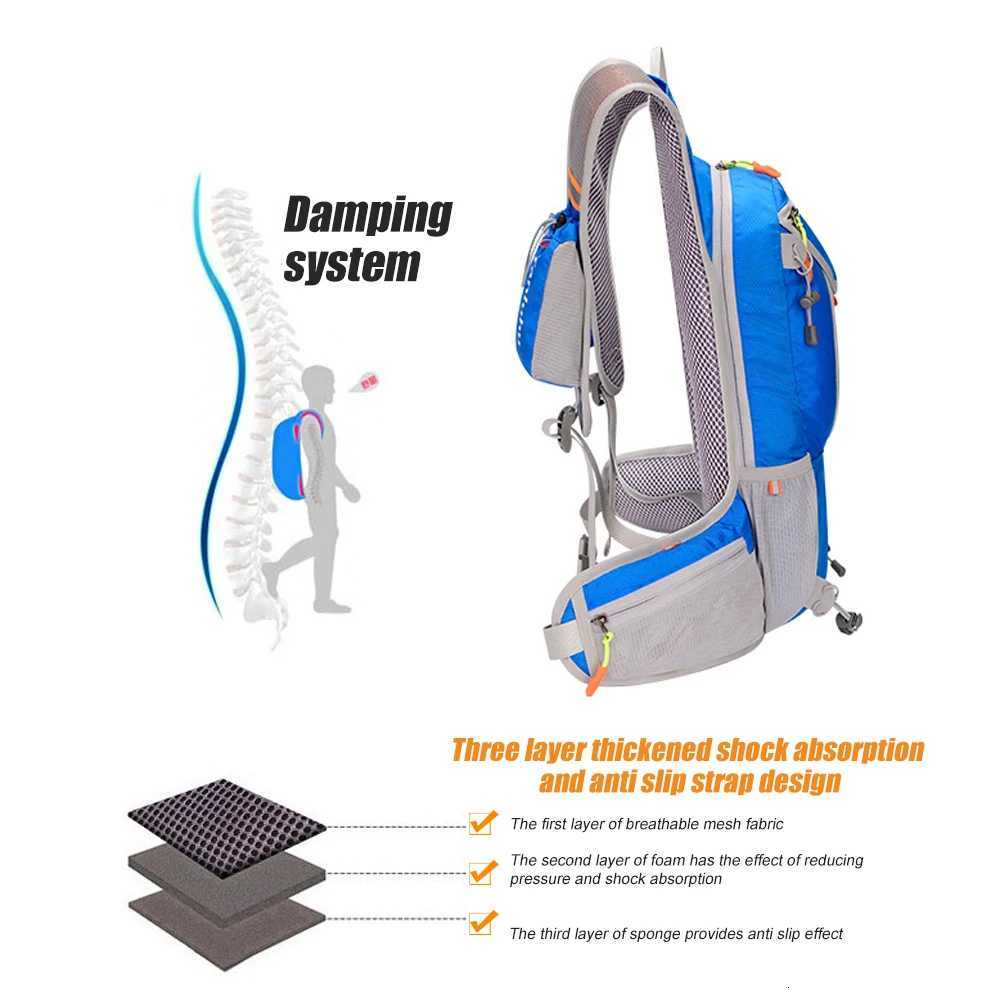 Hydration Backpack Leak Proof Hiking Backpack Water Backpack for Running Hiking Biking Climbing Lightweight Hydration Pack H251029
