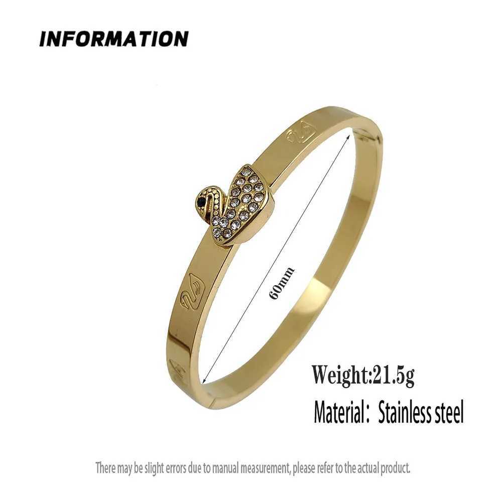 New zircon goldplated stainlESS steel 18K high quality waterproof couple wife giftW251030