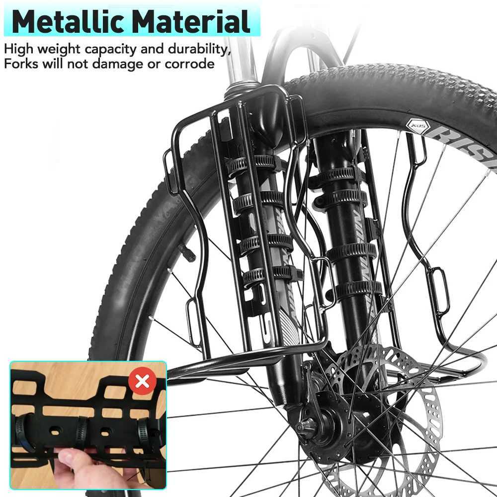 2024 NEWBOLER Portable Waterproof Bicycle Fork Bag 10L Portable Bike Bag Electric Scooter Bag Bicycle Front Bag Bike Fork Bag H251029