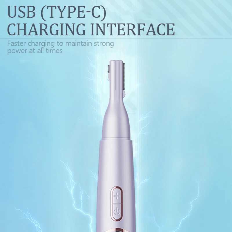 Electric Multifunctional 2in1 Eyebrow Trimmer Nose Hair Trimmer IPX7 waterproof Trimmer for Men and Women M251030