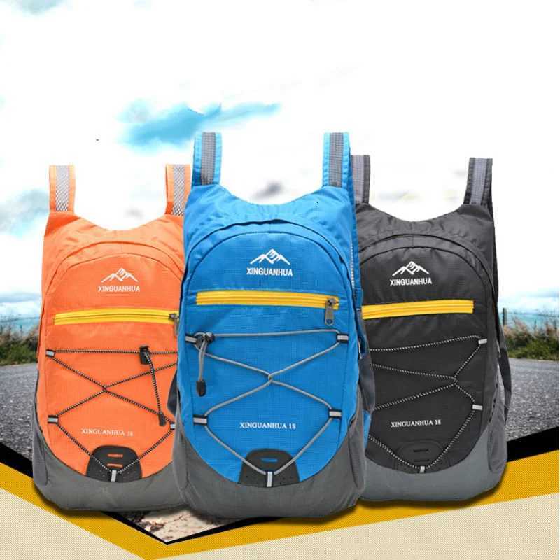 Foldable Backpack Outdoor Lightweight Travel Bag Waterproof And Wearresistant Casual Sports Bag Fashionable Storage Beach Bag H251029