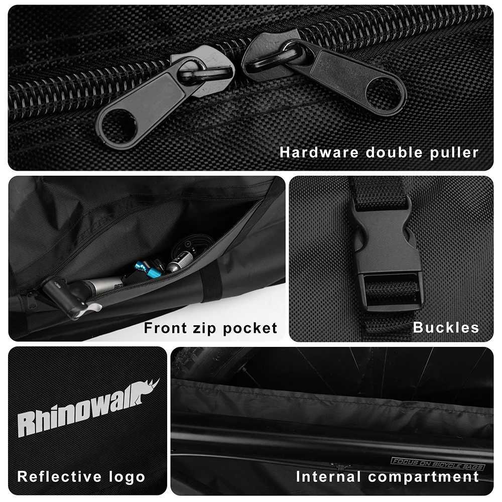 Rhinowalk New Bigycle Storage Bags Mountain Bike Carry Bag 275 Inch And Below Mountain Bike700c Road Bike Thicken Accessories H251029