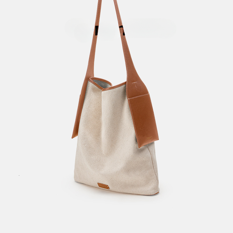 Designer bag canvas hanging ear handbag large capacity designer new shoulder bag