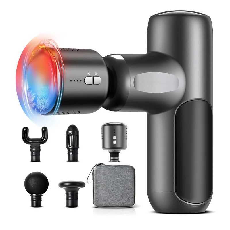 Hot And Cold Compress Fascia Gun Professional Electric Cervical Mask Gun Brushless MotorminiMuscle Massager massage gun J251030