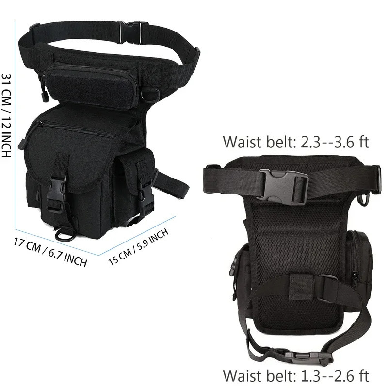 Tactical Drop Leg Bag Tool Fanny Thigh Pack Leg Rig Military Motorcycle Camera Versipack Utility Pouch 251021
