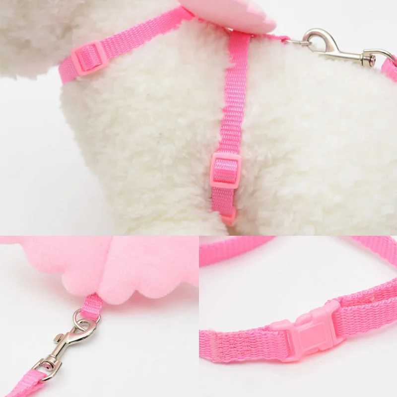 Breathable Polyester No Pull Dog Harness Vest Angle Wing Adjustable Pet Harness For Small Medium Dogs Cats Puppy Arnes Perro J251129