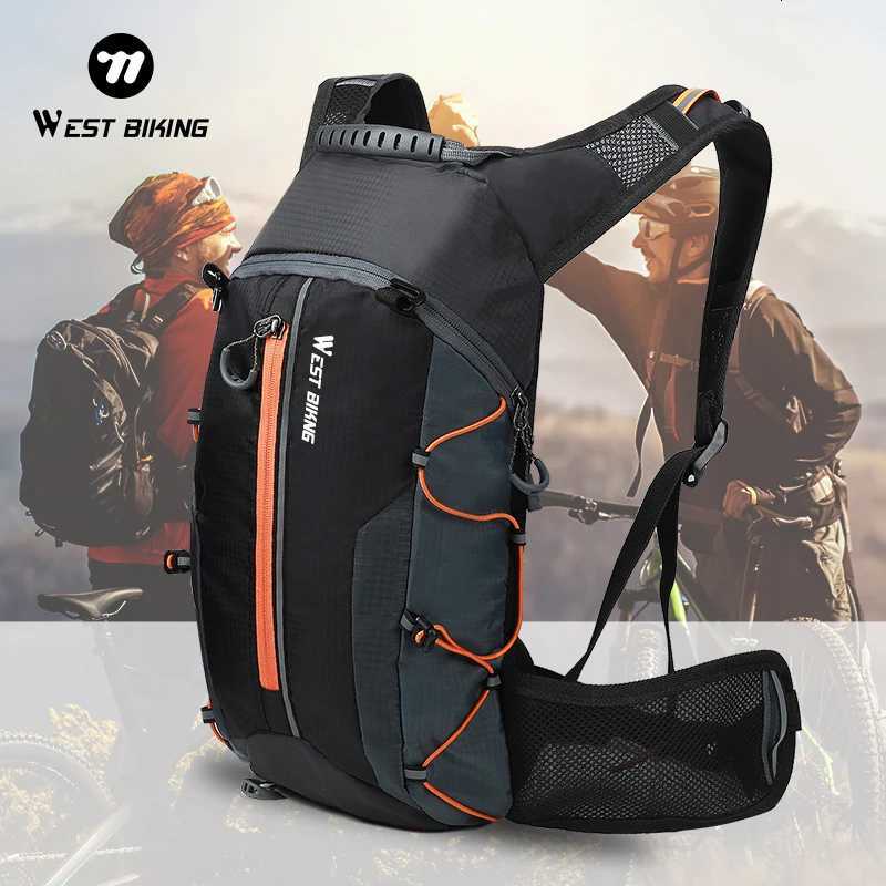 WEST BIKING Outdoor Water Repellent Sports Bag Cycling Hydration Backpack Travel Hiking Climbing MTB Road Bicycle Backpack H251029